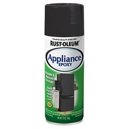 Appliance Spray Paint Enamel, Black Stainless, 12-oz.