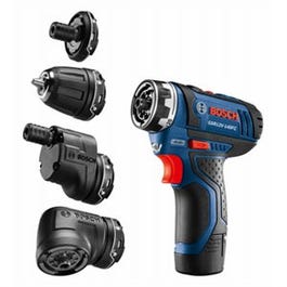 12-Volt FlexiClick 5-In-1 Drill/Driver System, 2 Lithium-Ion Batteries
