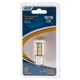 LED RV Bulb, Bright White, 285 Lumens, 12-Volt