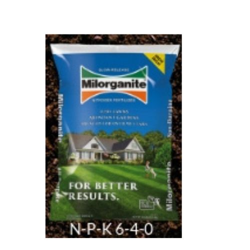 Milorganite All Purpose Organic Nitrogen Slow Release Fertilizer (32-lb)
