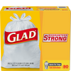 Glad Tall Kitchen Quick-Tie Bags 13 Gallon 80 Ct. (13 Gallon)