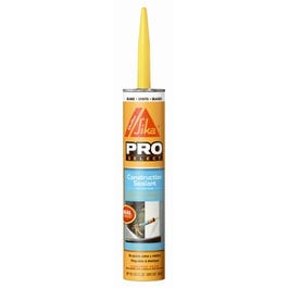 Construction Sealant, White, 10.1-Oz.