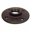 B & K Industries Floor Flange 150# Malleable Iron Threaded Fittings 1/2