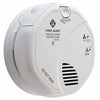Smoke & Carbon Monoxide Photoelectric Alarm, Hardwired w/Battery Backup, Voice Alert