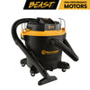 Vacmaster 16-Gallon* 6.5 Peak HP† Stainless Steel Wet/Dry Vacuum Beast Series™ VJH1612PF0202 (16 Gallon)