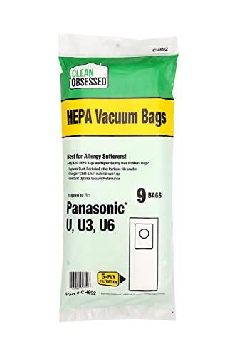 Clean Obsessed Compact Panasonic Hepa Vacuum Bags