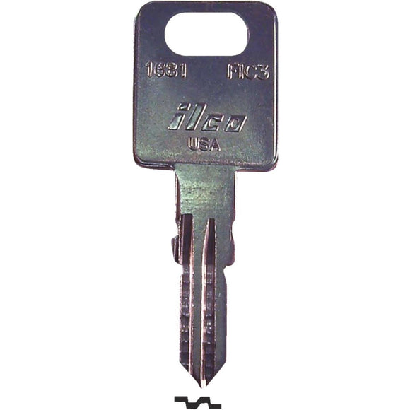 ILCO FIC Nickel Plated RV Key, (10-Pack)