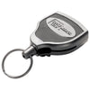 Lucky Line Key Bak Clip-On 48 In. Chrome Retractable Key Chain