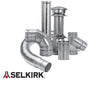 Selkirk Type B Gas Vent - Round (4 Galv Pipe Collar)