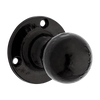 National Hardware Decorative Knob Pull 2.87, Black