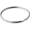 Lucky Line Tempered Steel Nickel-Plated 3/4 In. Key Ring (100-Pack)