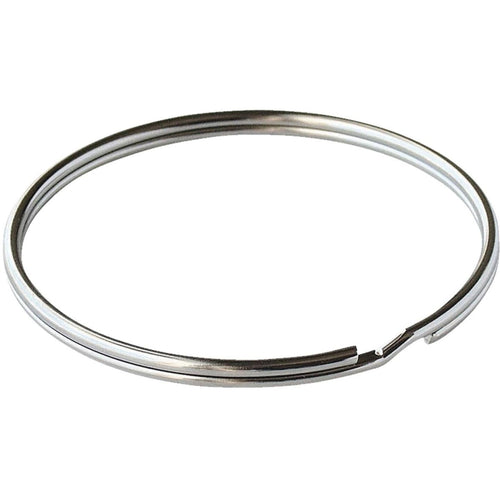 Lucky Line Tempered Steel Nickel-Plated 3/4 In. Key Ring (100-Pack)