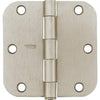 National 3.5 In. Satin Nickel 5/8 In. Radius Door Hinge (12-Pack)