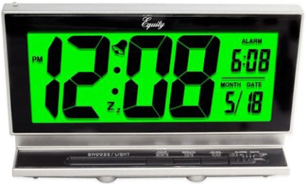 CLOCK ALARM SMARTLIGHT LCD 2 IN