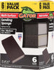 SANDING SPONGE 80/50 GRIT 6 PK