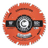 Crescent 10 x 50-Tooth Combination Circular Saw Blade