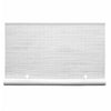 Roll Up Blind, White PVC, 96 x 72-In.