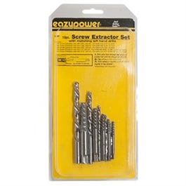 Screw Extractor & Drill  Set, 10-Pc.
