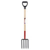 Spading Fork, 4 Tines, D-Grip Handle