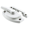 Window Sash Lock & Keeper, White