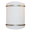 Wireless Door Chime Kit, White/Nickel Finish
