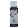 Acrylic Craft Paint, Matte Black, 2-oz.