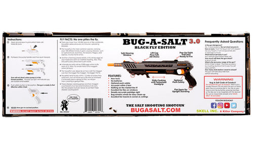 Bug-A-Salt Black Fly Edition 3.0