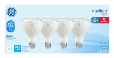 GE Lighting LED Reflector Light Bulbs R30 Frosted Daylight