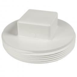 Genova Products PVC Sewer Fittings Cleanout Plug