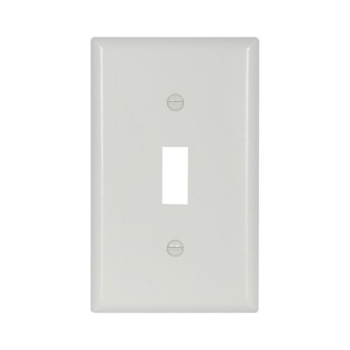 Eaton Wiring Devices Single Gang Toggle Wallplate