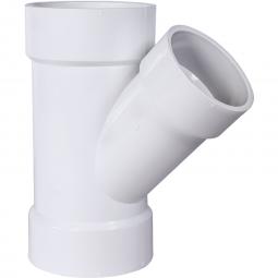 Genova Products PVC DWV Fittings Reducing Wye