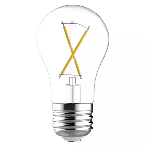 GE Relax HD A15 LED Light Bulbs, Ceiling Fan Lights, 40 Watt Replacement, Soft White (2 Pack)