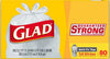 Glad Kitchen Quick Tie Trash Bags