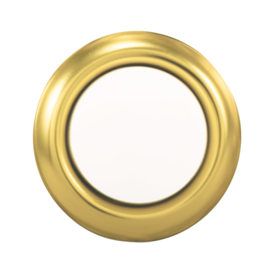 Heath Zenith Wired Push Button Gold