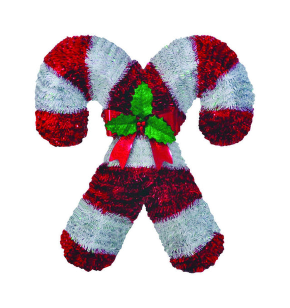 F C Young Candy Cane Wreath 18