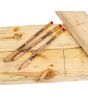CH Hanson Jumbo Round Pencil With Eraser (72 pack)
