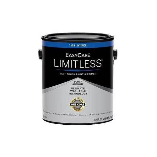 True Value EasyCare Limitless 1 Gal. Medium Base Satin Acrylic Latex Interior Paint & Primer