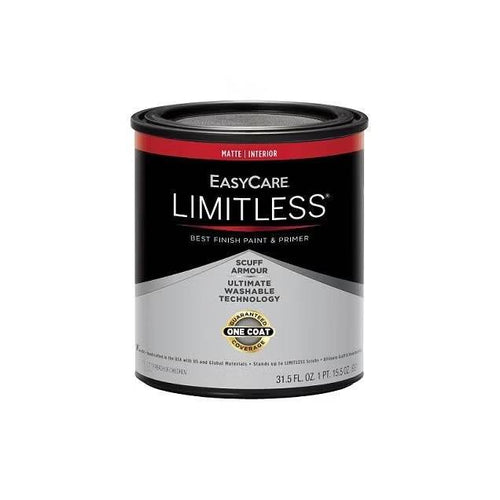 True Value EasyCare Limitless 1 Qt. Pastel Base Matte Acrylic Latex Interior Paint & Primer