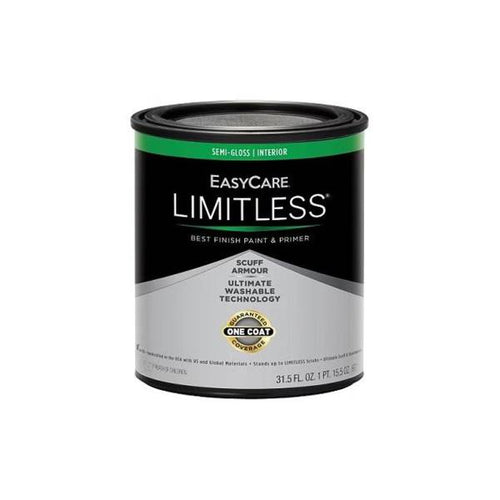 True Value EasyCare Limitless 1 Qt. Pastel Base Semi-Gloss Acrylic Latex Interior Paint & Primer