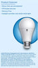 GE Basic LED 150/100/50 Watt Replacement Daylight A19 3-Way Bulbs