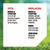 Oregon Air Filter for Riding Mowers Fits Briggs & Stratton Quantum engines and 625-1575 Series engines (R-30-710)