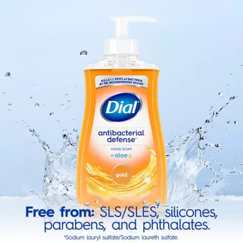 Dial Antibacterial Defense™ Gold Liquid Hand Soap