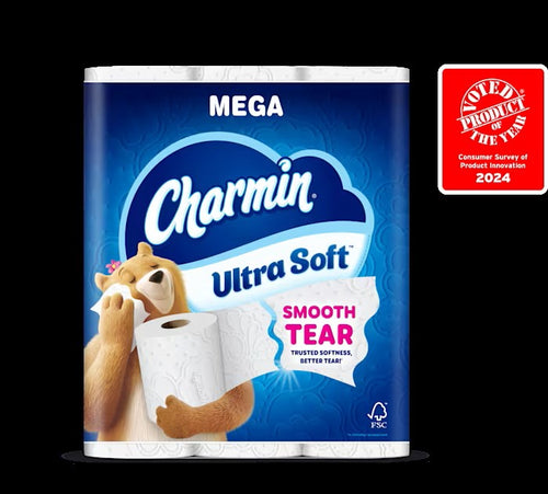 Charmin Ultra Soft Toilet Paper Mega Roll