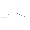 National Hardware Ornamental Gate Latch to 3 Black