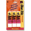 Glue Stic, Permanent, .26-oz., 3-Pk.