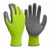 Honeycomb Work Gloves, Hi-Viz Yellow Polyester, Men's M