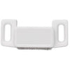 Cabinet Catch With Strike, Magnetic, White, 2-Pk.