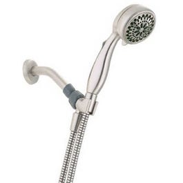 7-Spray Handheld Showerhead, Satin Nickel, 1.8 GPM