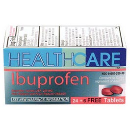 Ibuprofen Tablets, 200 mg, 30-Ct.