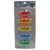 Christmas Lights LED Replacement Bulb, C9, Multi-Color Transparent, 5-Pk.